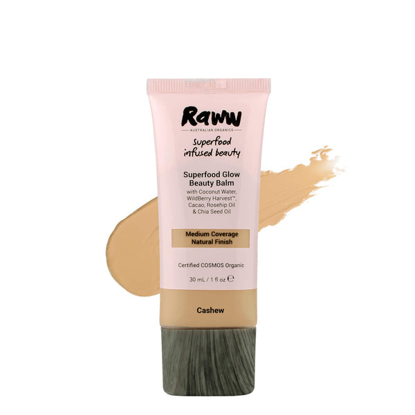 RAWW Superfood Glow Beauty Balm Cream Cashew 30ml