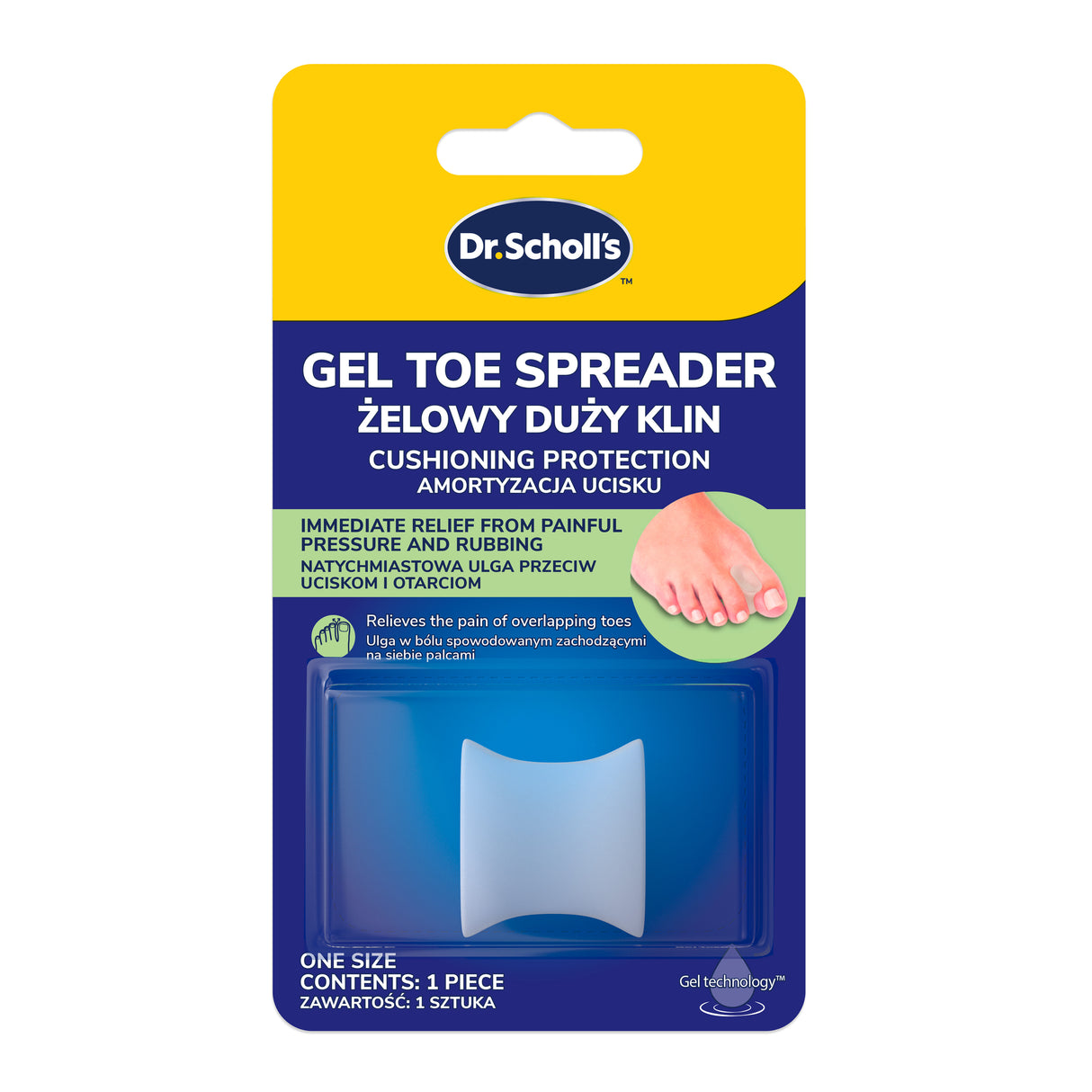 Scholl Gel Toe Spreader Pain Relief