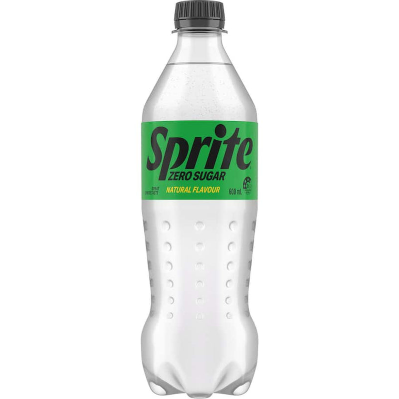 Sprite Zero Soft Drink Lemonade 600ml