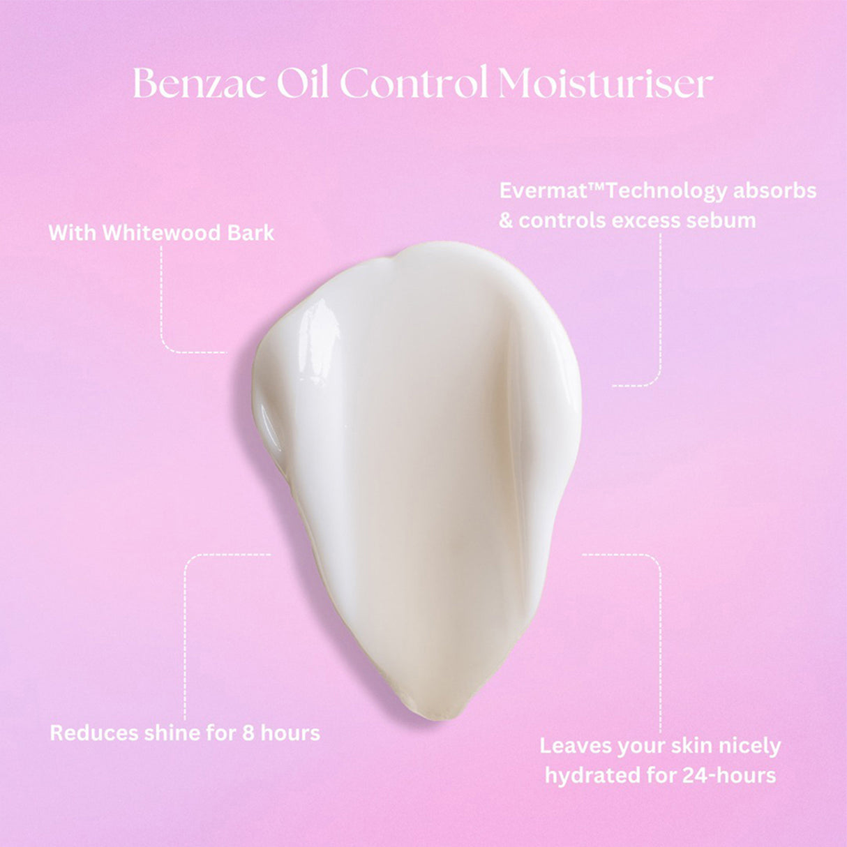BENZAC Oil Control Moisturiser 50ml