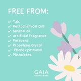 GAIA Talc Free Natural Baby Powder 200g