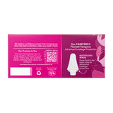 Carefree Flexia Fragrance Free Regular Tampons With Wings 16 Pack