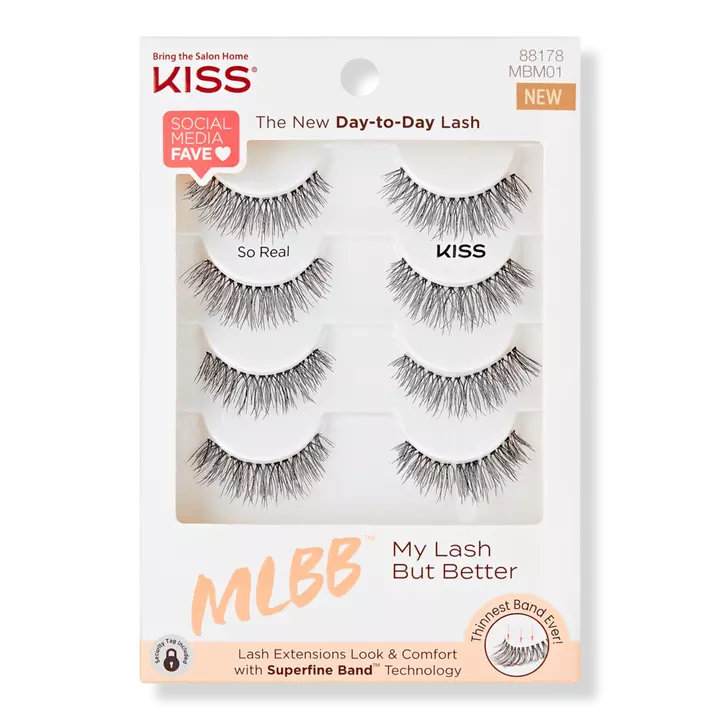 KISS My Lash But Better Multipack SoReal