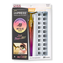 KISS imPress Press On Falsies - Natural LASHES