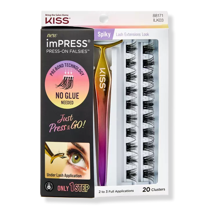 KISS imPress Press On Falsies Spiky
