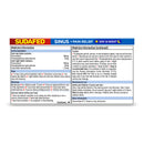 SUDAFED Sinus Pain Day & Night Sinus PE 24 Pack