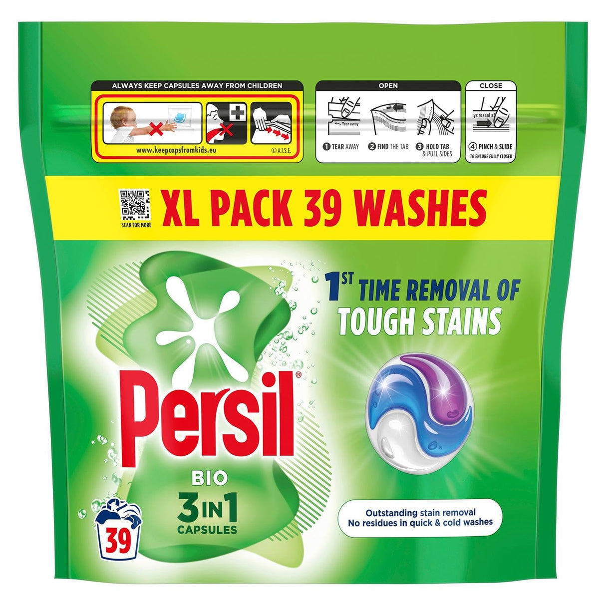 PERSIL Washing Caps 3in1 Bio 39pc