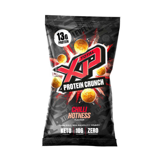 Total XP Protein Crunch Chilli Hot Chips 24g