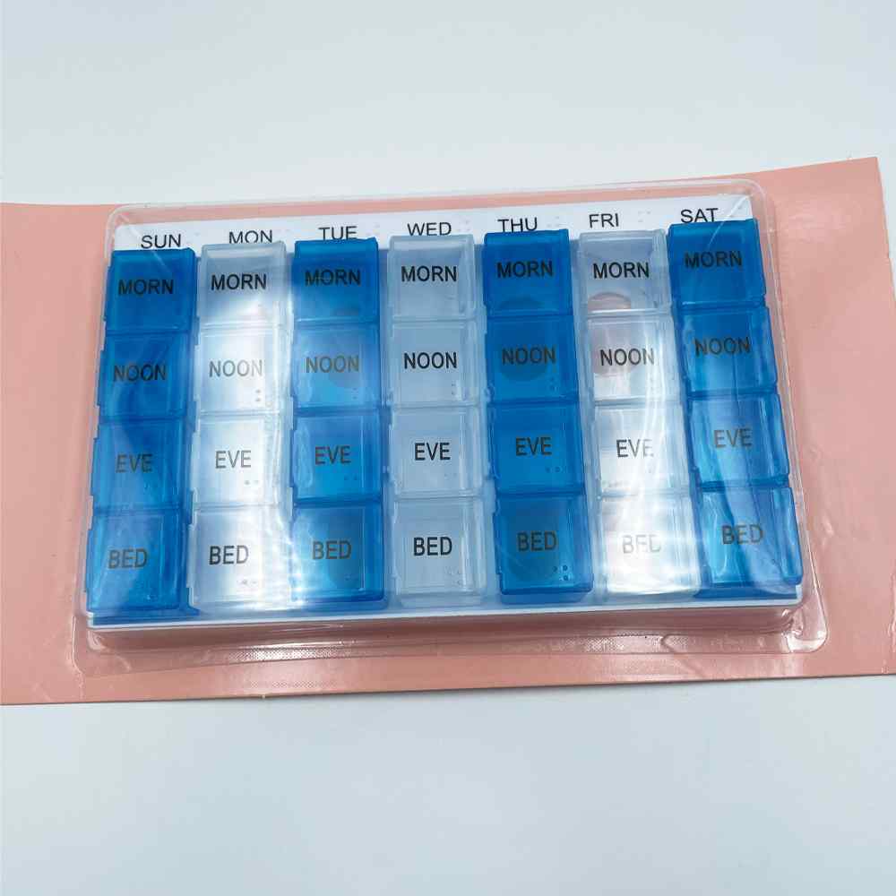 HB&Co Medication 28 Day Pill Box