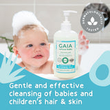 GAIA Natural Baby Hair & Body Wash 500ml