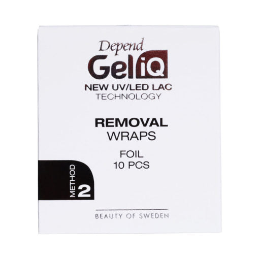 Depend Cosmetics Gel IQ Foil Wraps 2 10Pieces