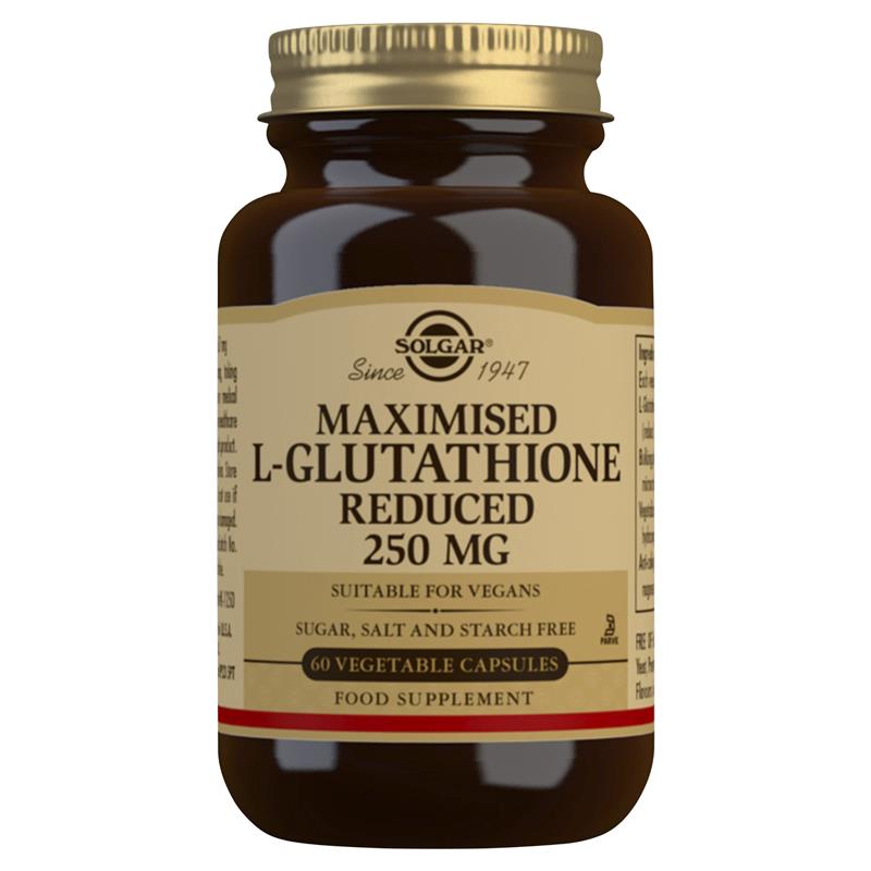 SOLGAR Maximised L-Glutathione 250mg 60 Caps
