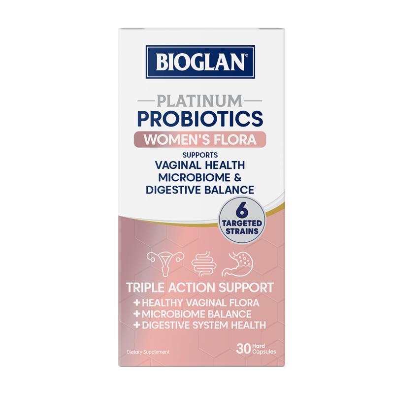 BIOGLAN Platinum Probiotics Women's Flora Caps 30s