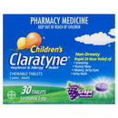 Claratyne Child Grape Tab 5mg 30s