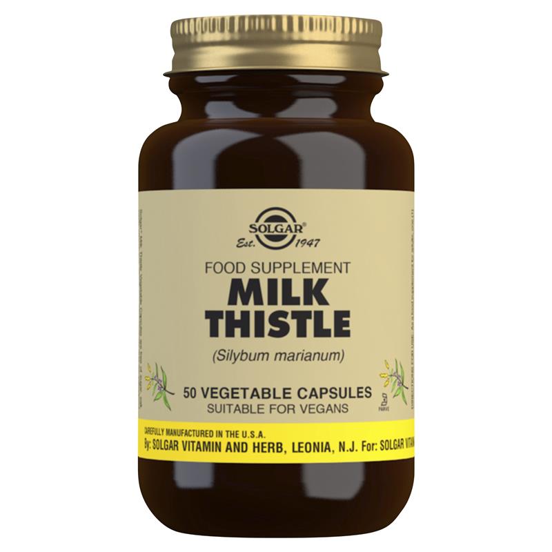 SOLGAR Milk Thistle 50pk