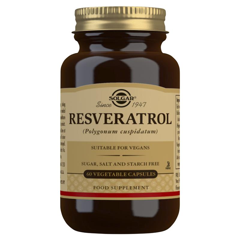 SOLGAR Resveratrol 60pk