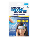 Kobayashi Kool 'n' Soothe Migraine Relief 6 Sheets