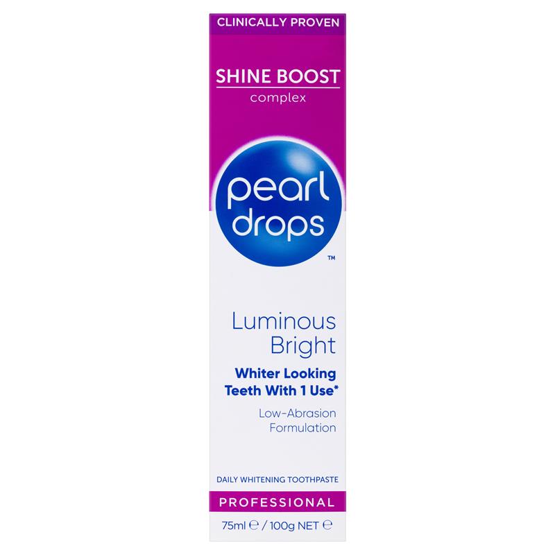 Pearl Drops Luminous Bright Toothpaste 100g