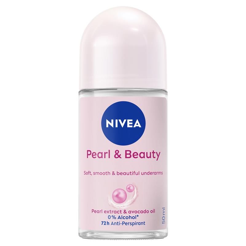 NIVEA Deodorant Roll-On Pearl & Beauty 50ml