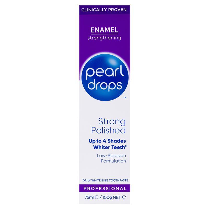 Pearl Drops Strong Polished Toothpaste 100g
