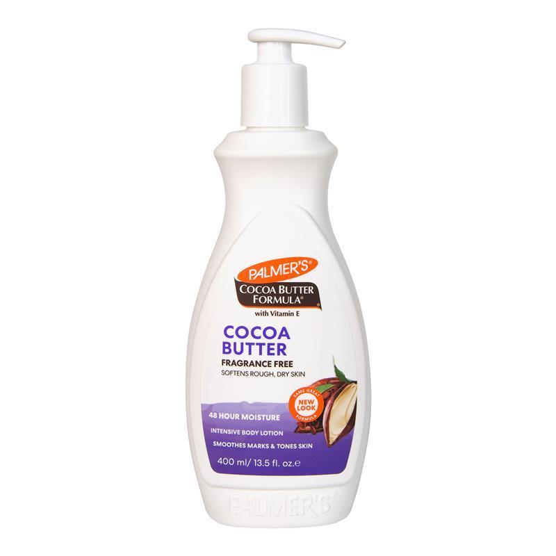Palmers Cocoa Butter Fragrance Free Lotion Pump 400ml