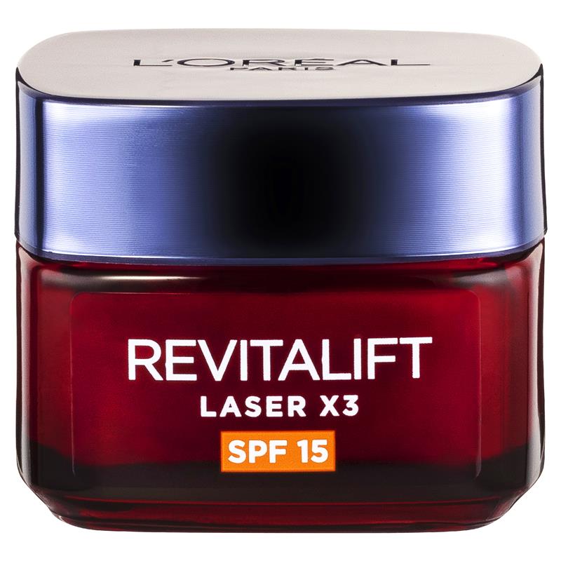 Loreal Paris Revitalift Laser x3 Day Cream SPF 15+ 50ml