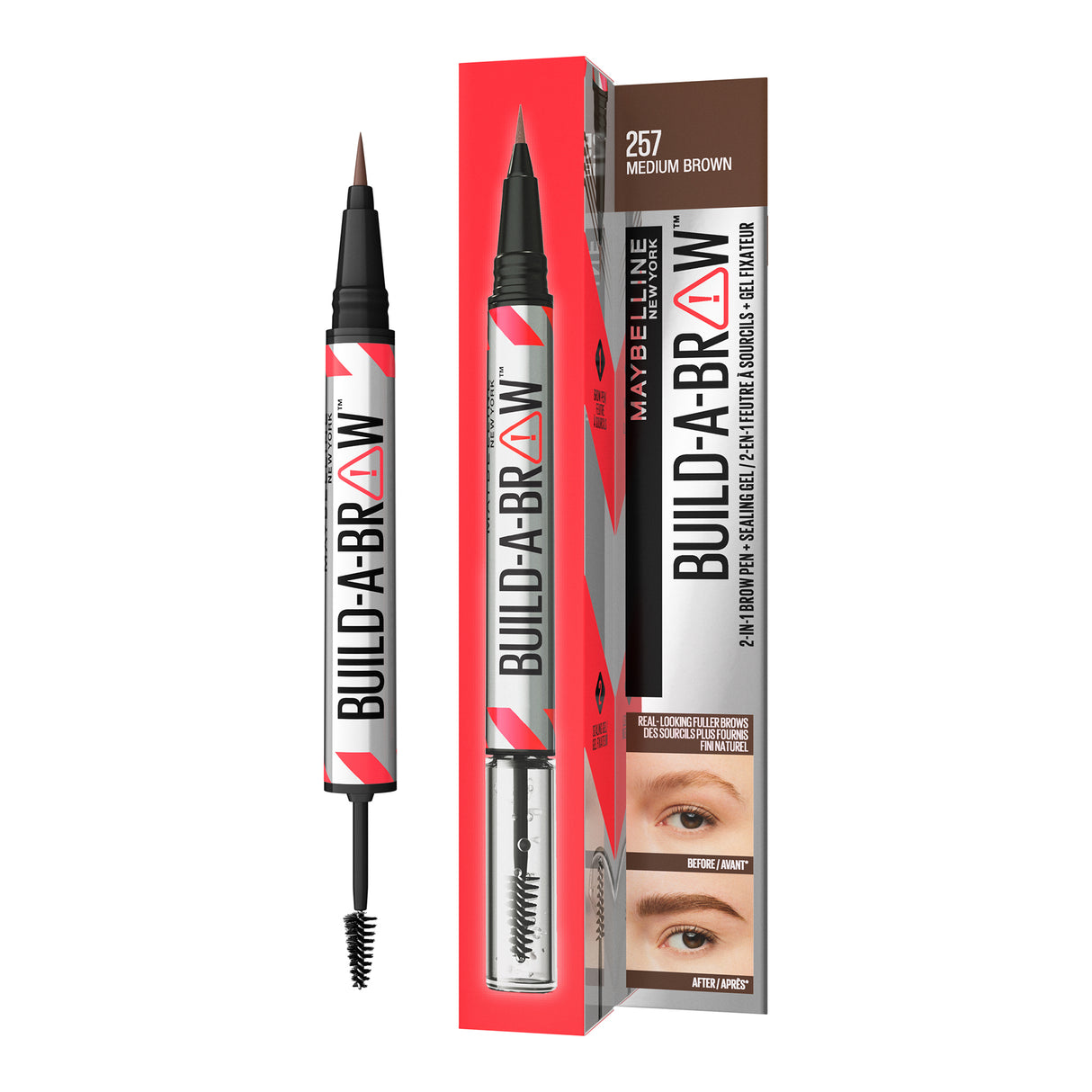 Maybelline Build A Brow 257 - Medium Brown