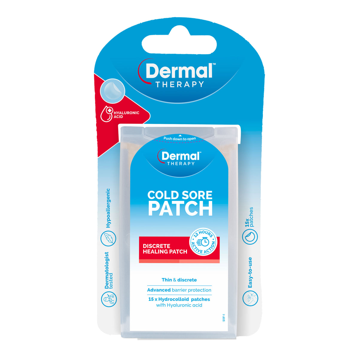 Dermal Therapy Cold Sore Patch 15pcs