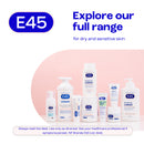 E45 Moisturising Cream for Dry Skin and Eczema (Pump format)