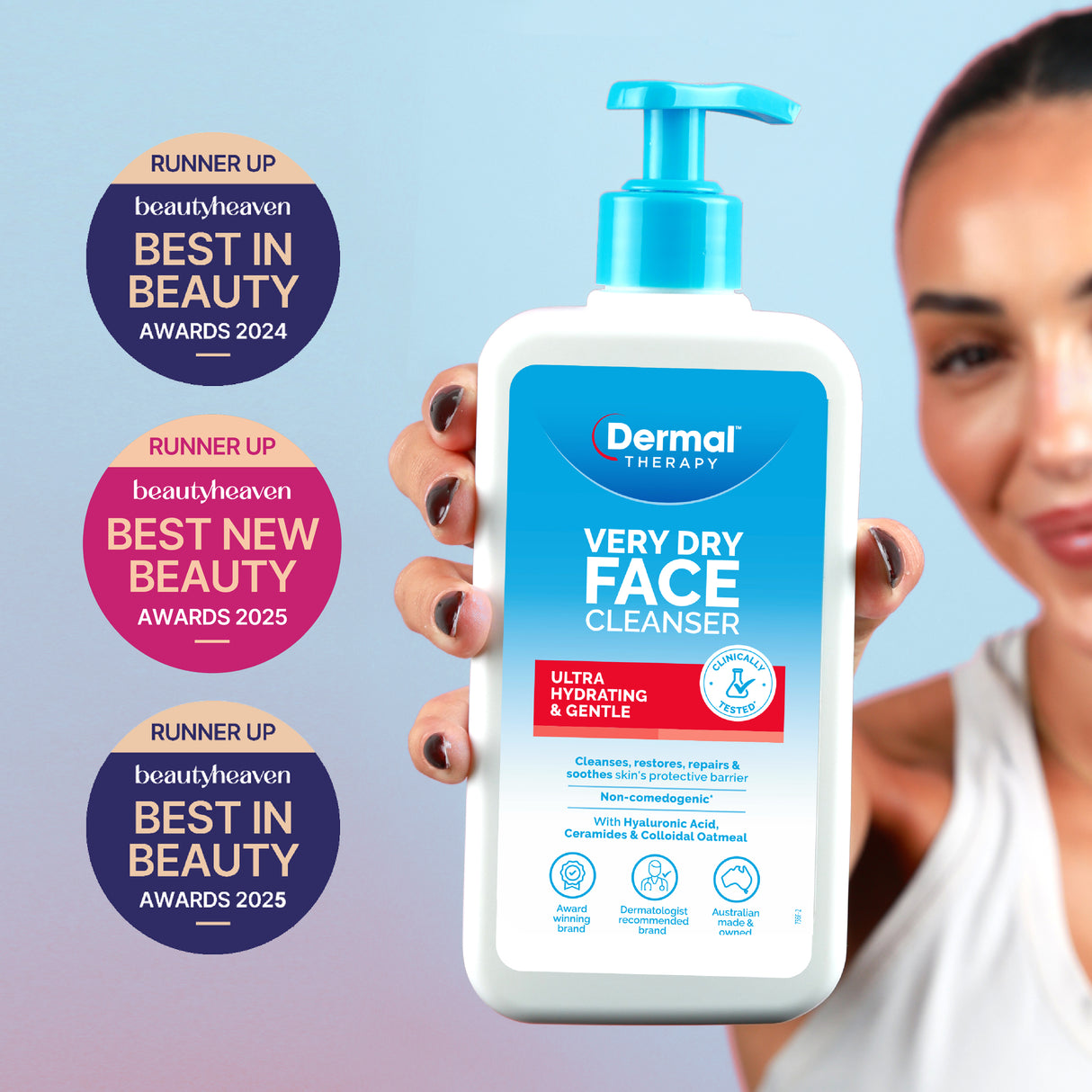 Dermal Therapy Very Dry Face Cleanser 175ml