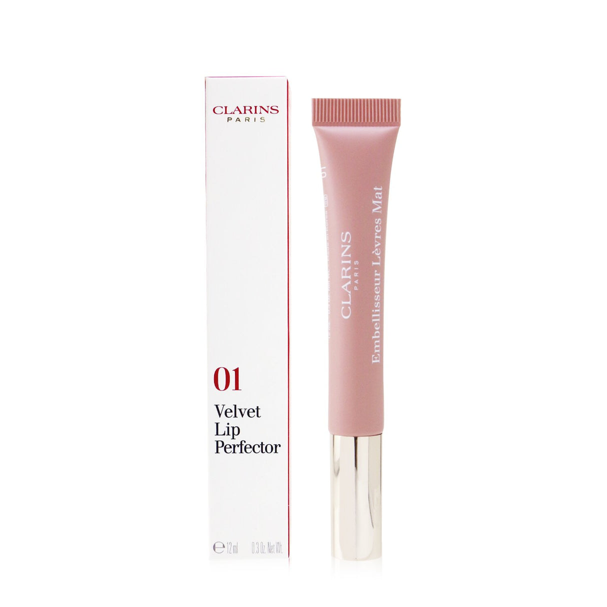 Clarins Velvet Lip Perfector 01 Velvet Nude