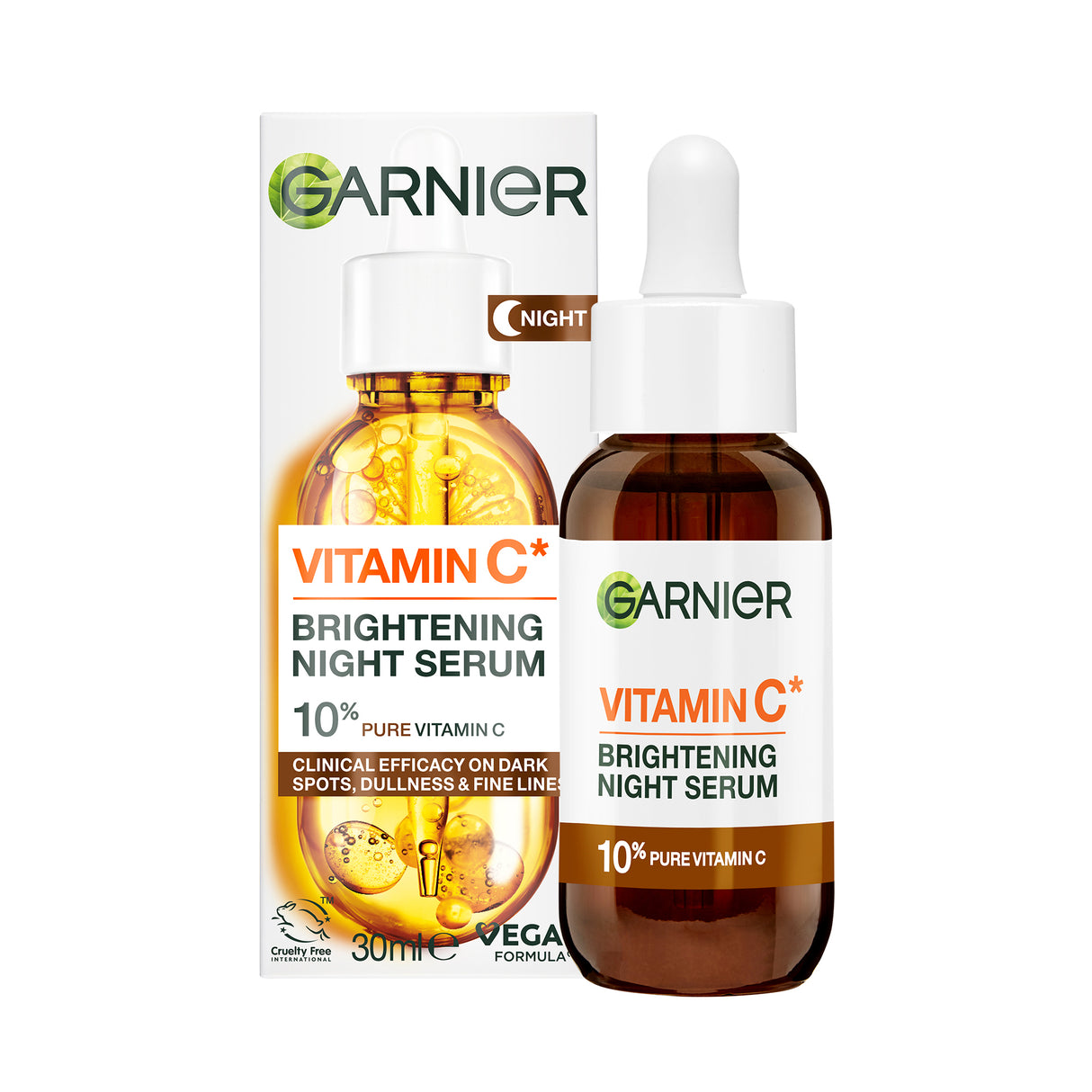 GARNIER Vitamin C Brightening Night Serum 30ml
