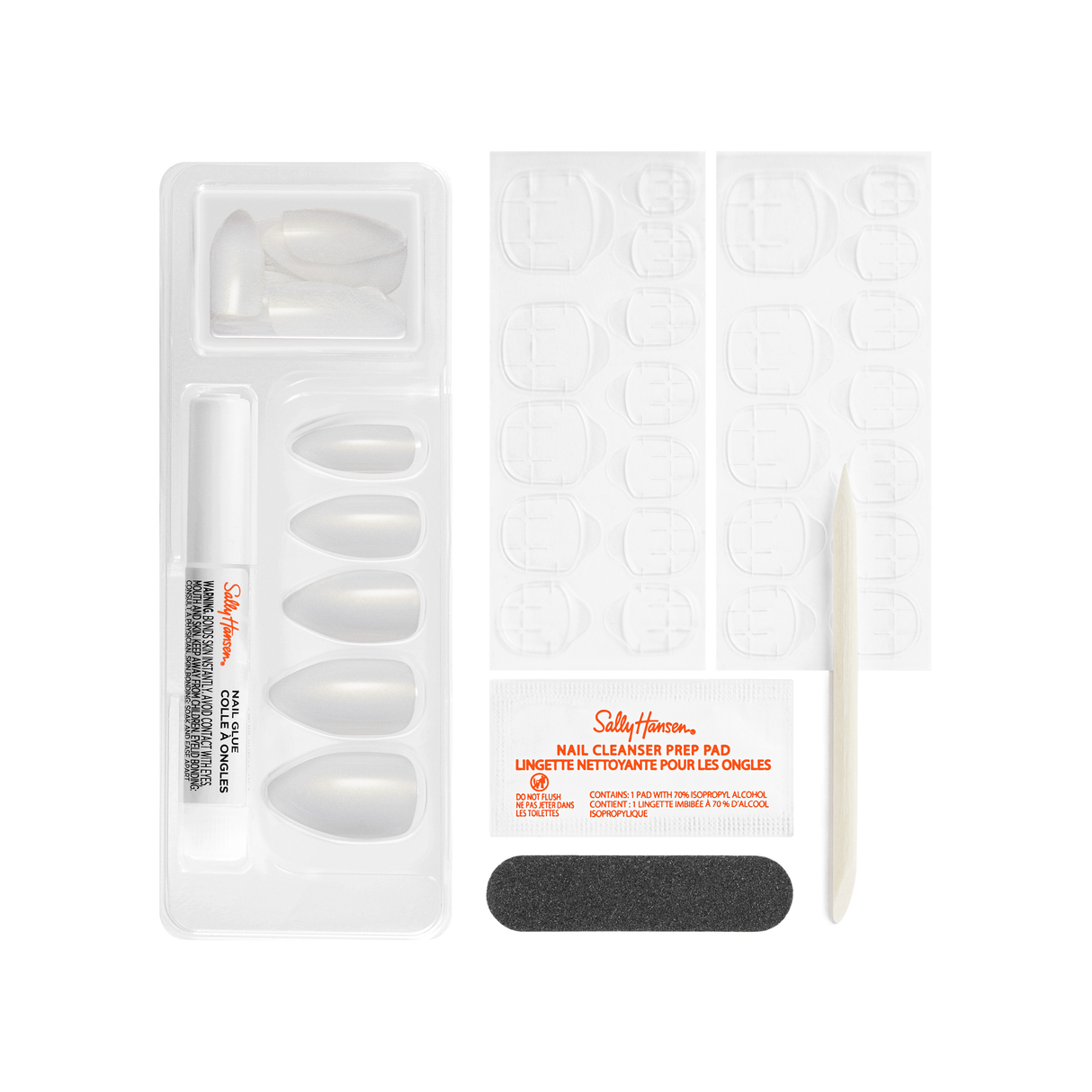 Sally Hansen Salon Effects Perfect Manicure Press On Nails  Only Have Ice For You