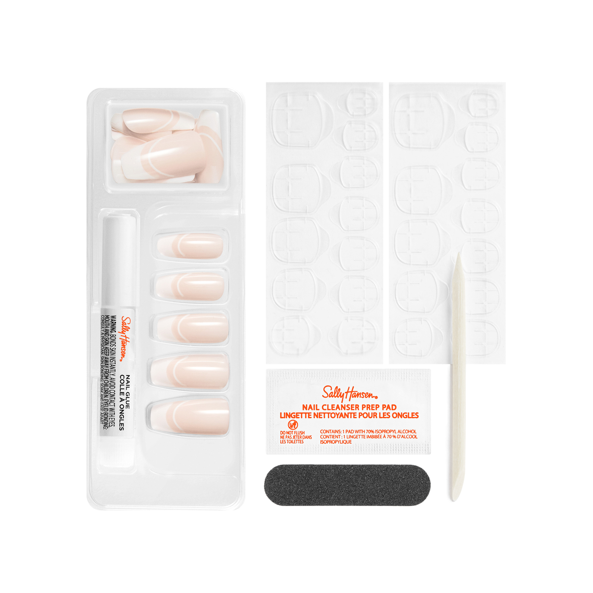 Sally Hansen Salon Effects Perfect Manicure Press On Nails  On Pointe