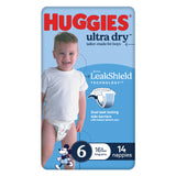 HUGGIES Ultra Dry Junior Size 6 Boy 14pk