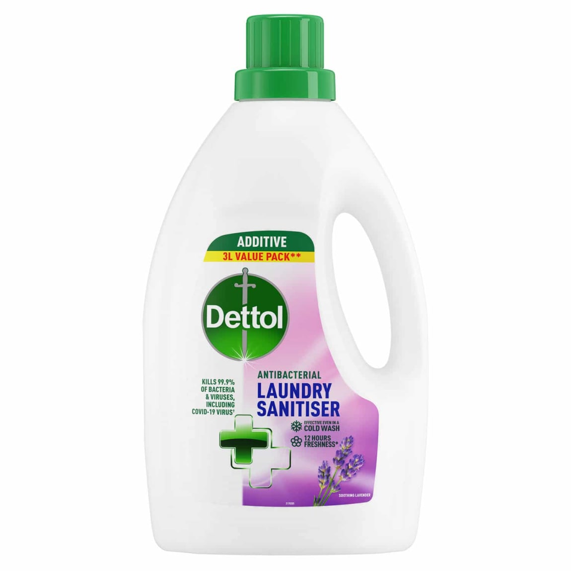 DETTOL Antibacterial Laundry Sanitiser Lavendar 3l