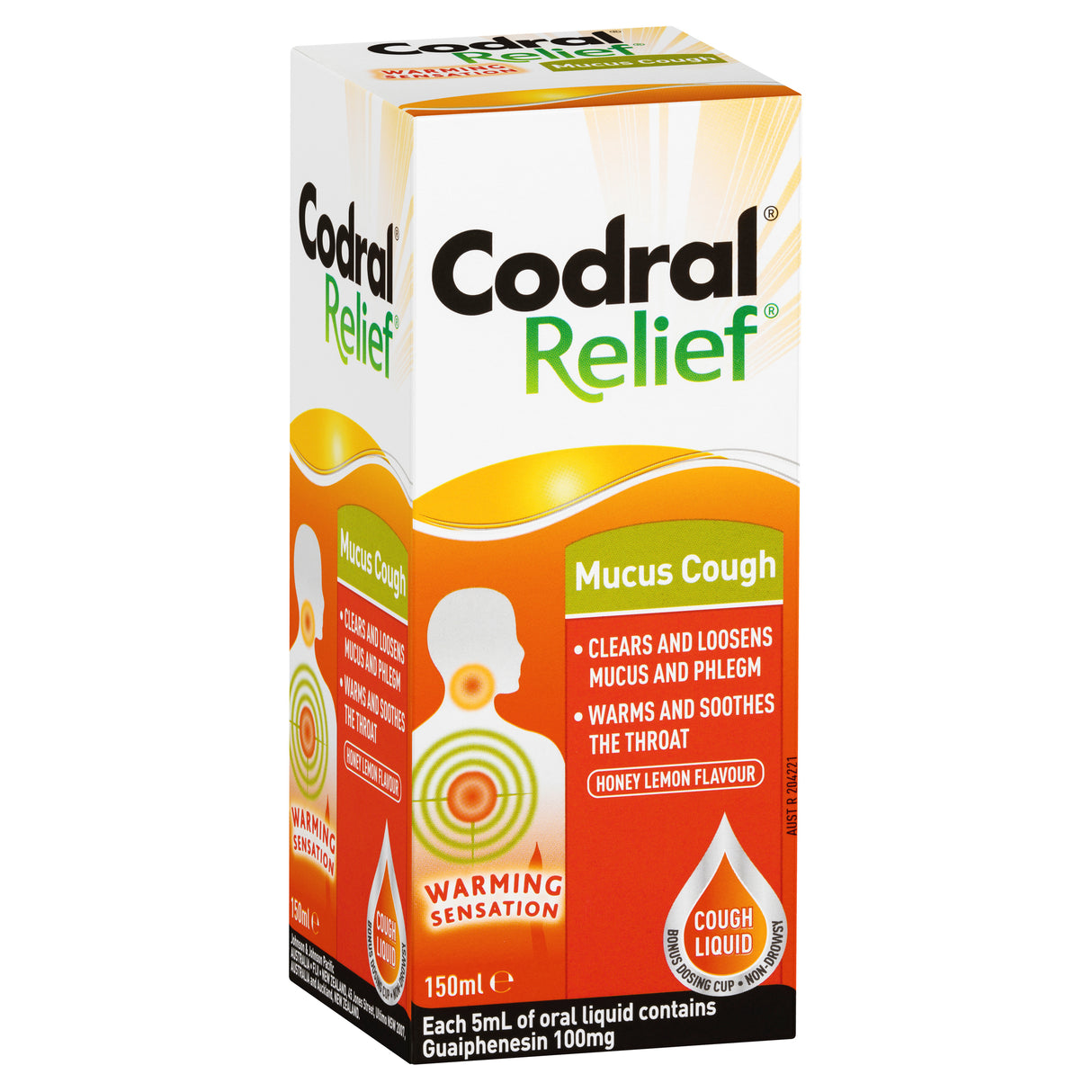 CODRAL Relief Mucus/Cough/Warm150ml