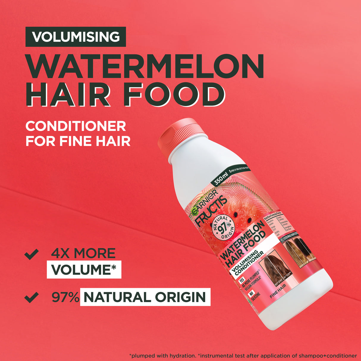 Garnier Fructis Hair Food Watermelon Conditioner 350mL