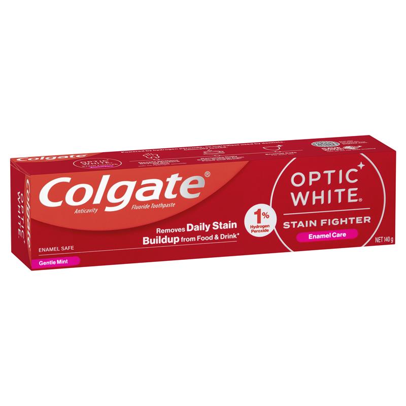 COLGATE Optic White Enamel Care Toothpaste 140g