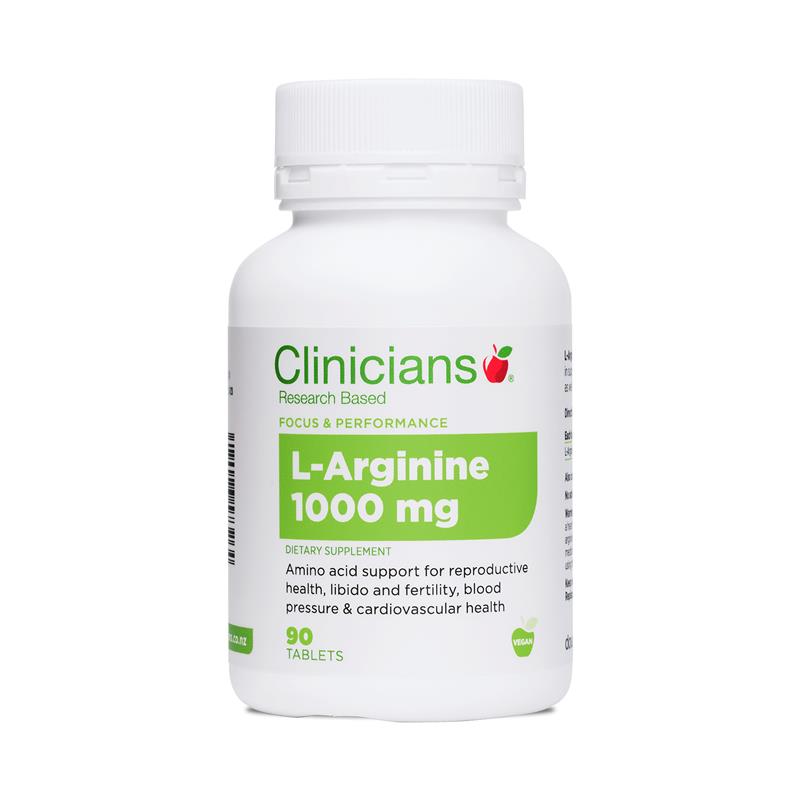 Clinicians L-Arginine Tablets 90s