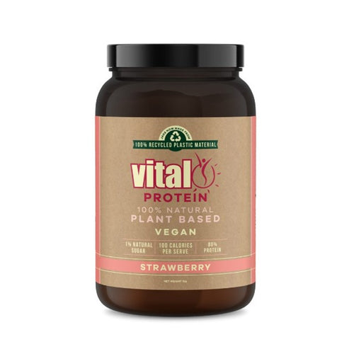 Vital Plant Based Protein Powder Strawberry 1kg