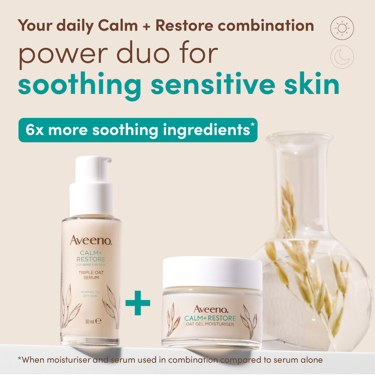Aveeno Calm And Restore Nourishing Oat Cleanser 200ml