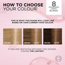 L'Oréal Paris Excellence Crème Permanent Hair Colour - 8 Blonde