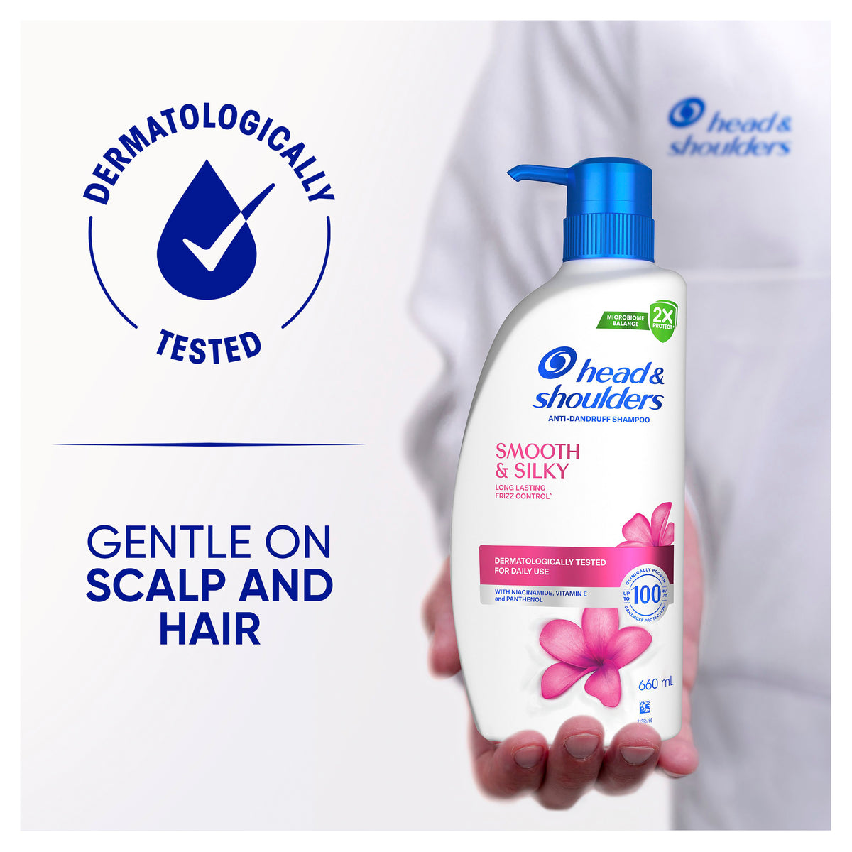 Head & Shoulders Smooth & Silky Shampoo 660ml