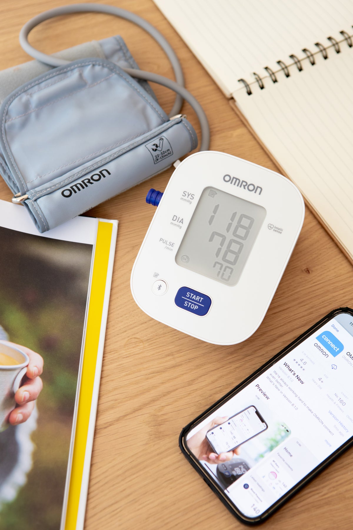 OMRON Automatic Blood Pressure Monitor HEM7144T1