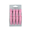 Mae Alligator Clips Pink (4)