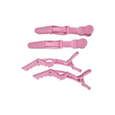 Mae Alligator Clips Pink (4)