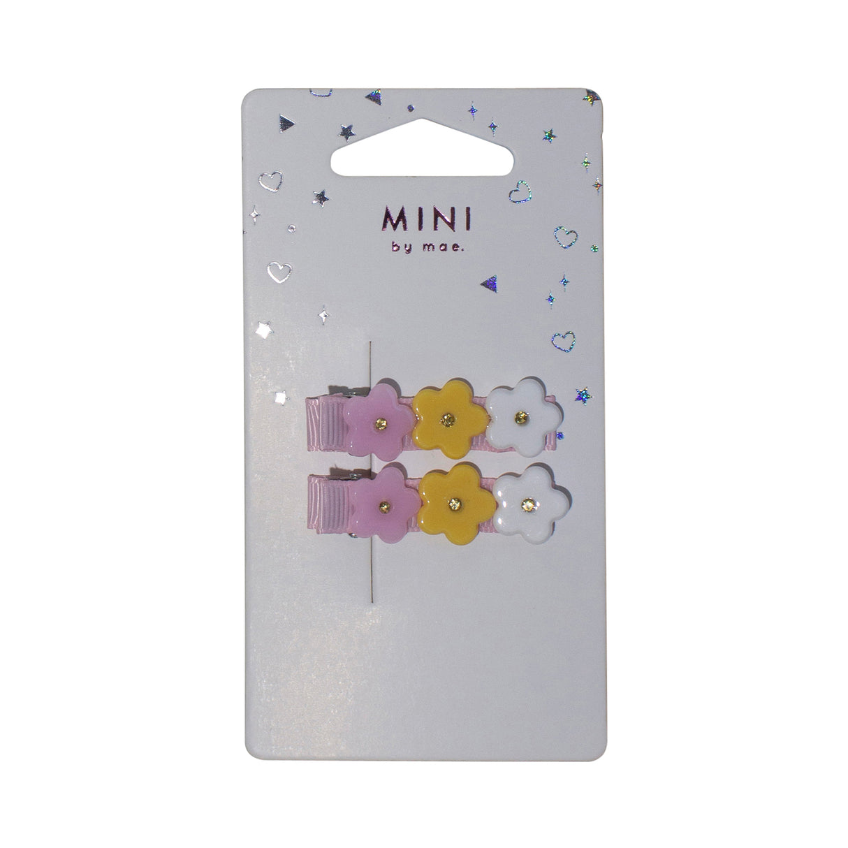 Mini by Mae Alligator Clip Daisy Trio 2 pack