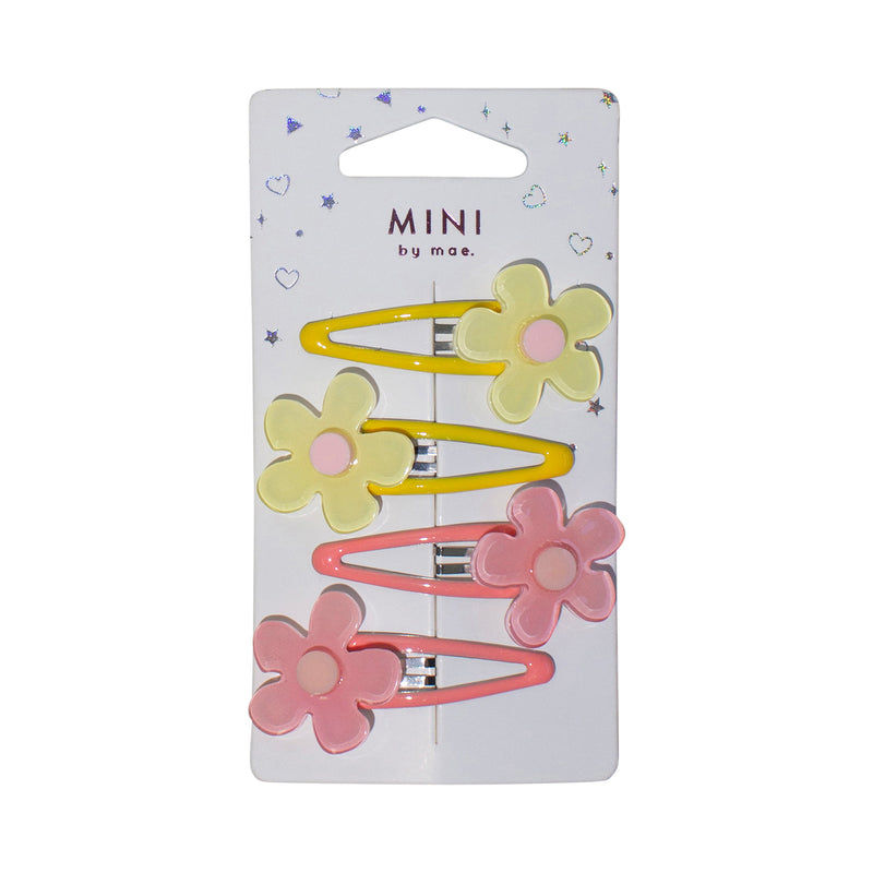 Mini by Mae One Touch Clips Flower 6 pack