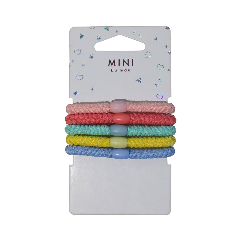 Mini by Mae Elastic Woven Pastels 5 pack